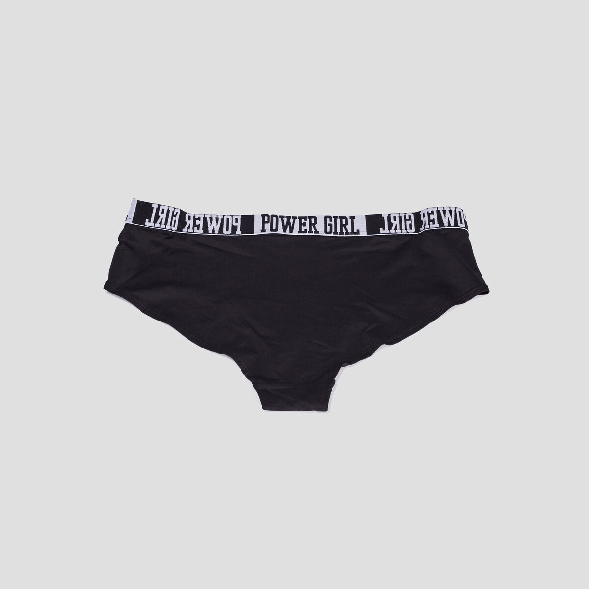 Lot 2 shortys microfibre noir femme