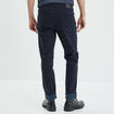 Pantalon straight 5 poches Liberto bleu foncé homme