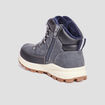 Bottines avec zip Trappeur Barato bleu gar&ccedil;on