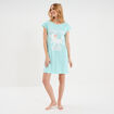 Chemise de nuit Les Aristochats Marie bleu turquoise femme
