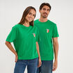 T-shirt maillot de football S&eacute;n&eacute;gal vert menthe mixte