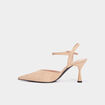 Escarpins slingback talon kitten sable femme
