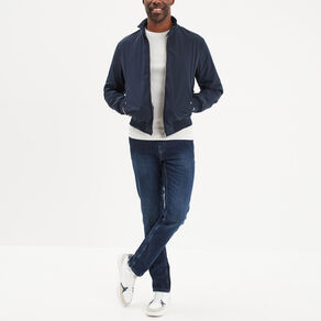 T-shirt col rond Creeks ecru homme