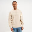 Sweat hoodie molleton &agrave; capuche Kappa ivoire homme