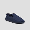 Chaussons Isotoner bleu homme