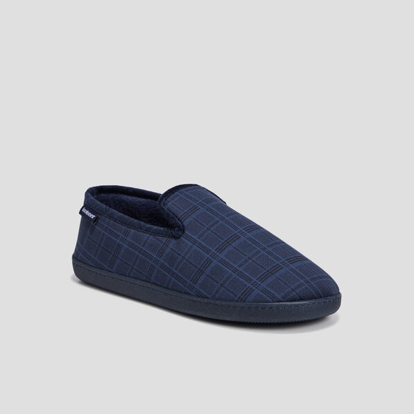 chaussons isotoner bleu homme Chaussons Isotoner bleu homme