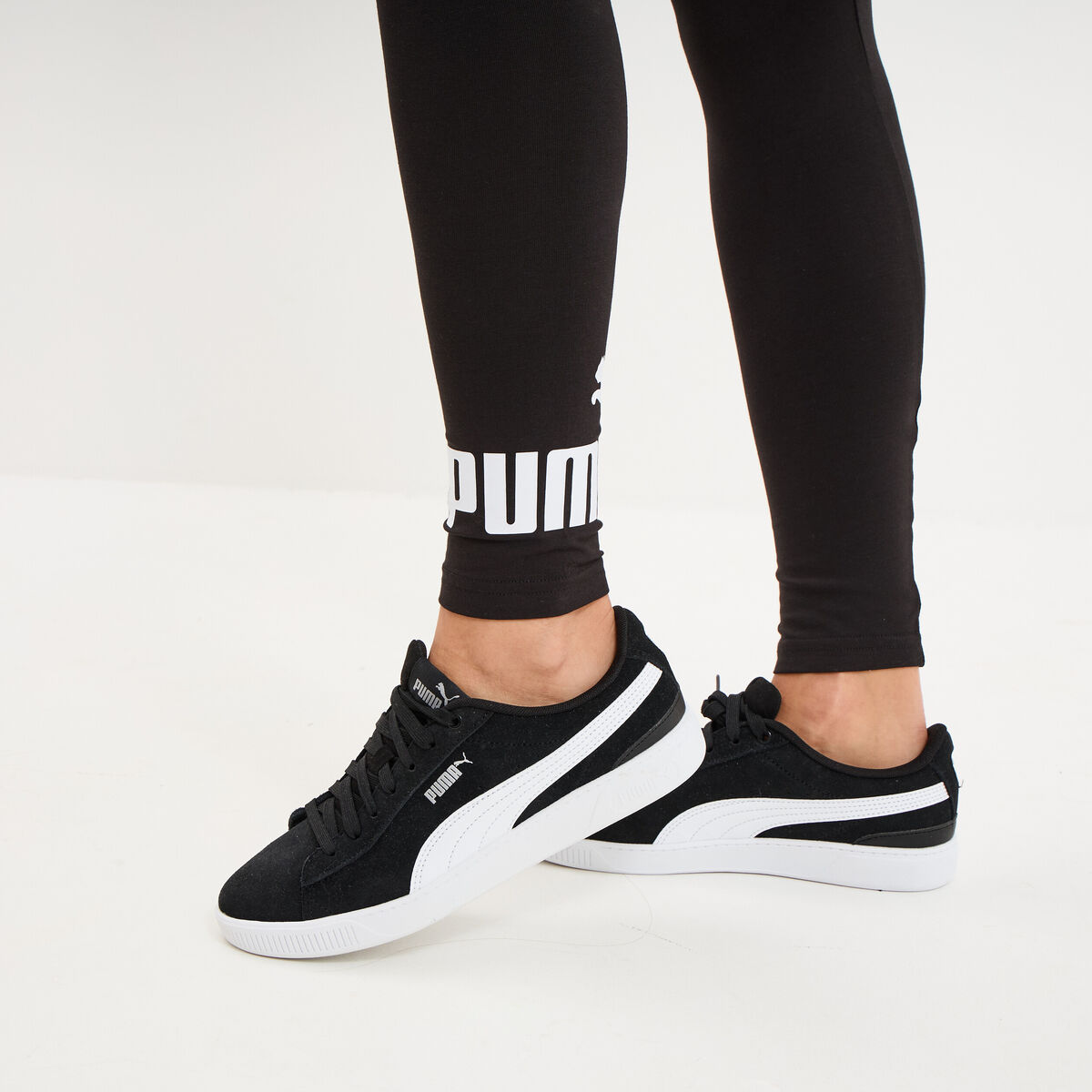 Legging de sport taille haute Puma noir femme