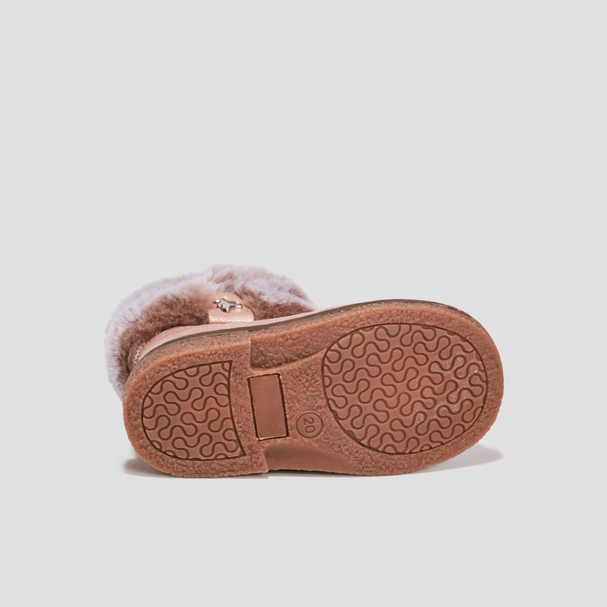 Bottines Lulu Castagnette rose bébé fille