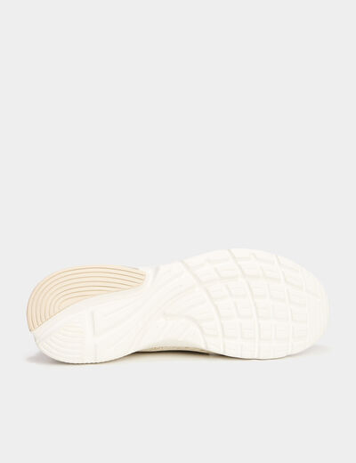 Baskets running à lacets sable femme