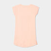 Chemise de nuit courte orange fluo fille
