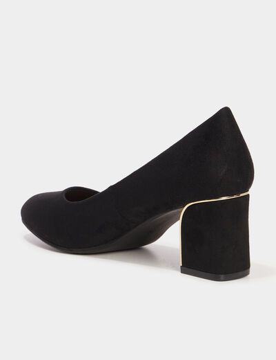 Escarpins à talons Mosquitos noir femme