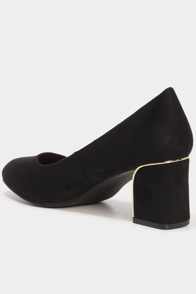 Escarpins &agrave; talons Mosquitos noir femme