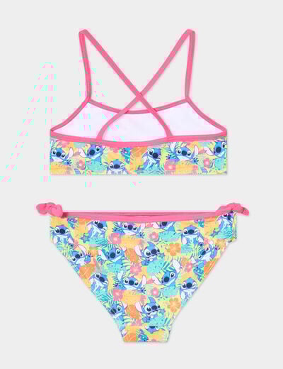 Maillot de bain 2 pièces Stitch multicolore fille