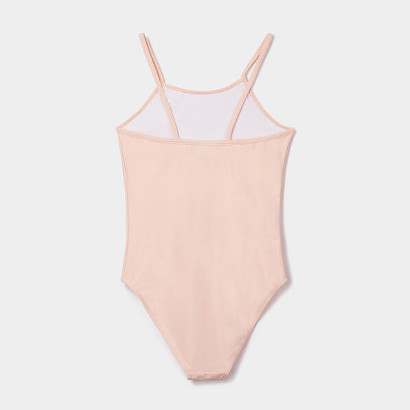 Maillot de bain une pièce Lilo et Stitch orange fluo fille