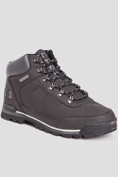 Bottines lacées Creeks noir homme