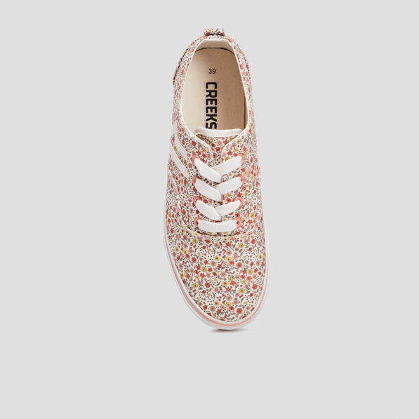 tennis en toile a lacets creeks multicolore femme Tennis en toile à lacets Creeks multicolore femme