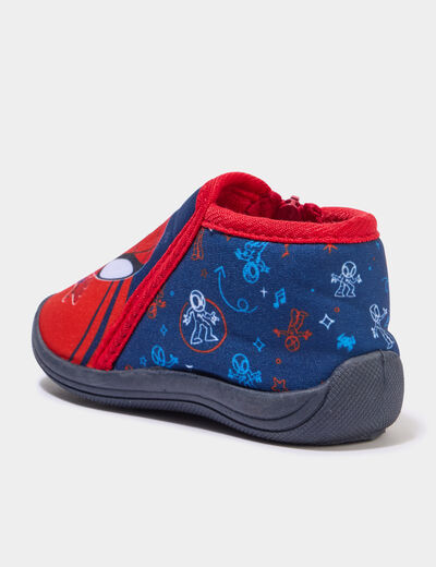 Chaussons bottillons Spider-Man bleu b&eacute;b&eacute; gar&ccedil;on
