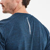 T-shirt technique outdoor léger Trappeur bleu pétrole homme