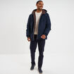 Pull col rond manches longues ecru homme