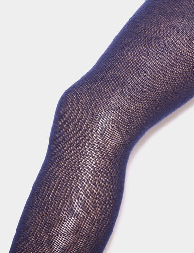 Collants bleu marine fille