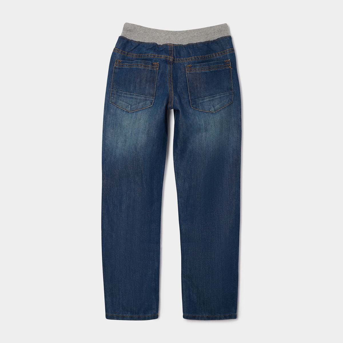 Jeans regular taille ajustable denim stone gar&ccedil;on