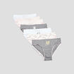 Lot 7 culottes coton Harry Potter rose fille