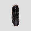 Baskets tennis basse noir femme