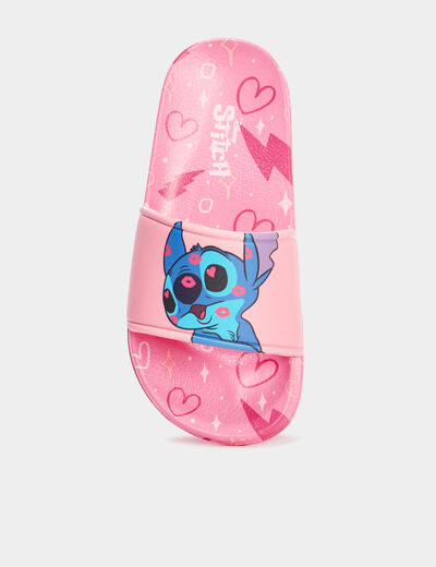 Claquettes Stitch bleu fille