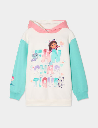 Sweat hoodie à capuche Gabby multicolore fille
