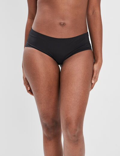 Shorty microfibre sans coutures noir femme