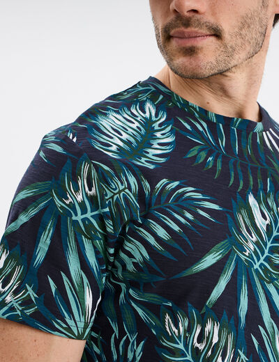 T-shirt manches courtes Creeks bleu foncé homme