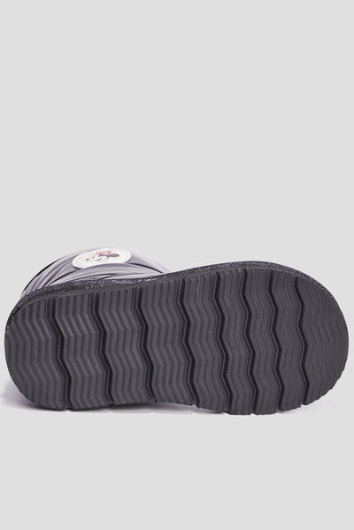 Bottines chaudes matelassées Minnie noir fille