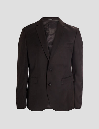 Veste de costume droite noir homme