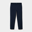 Pantalon chino slim sans repassage bleu marine homme