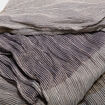 Foulard à franges multicolore homme