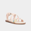 Sandales rose clair fille