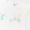 Lot de 2 bodies manches courtes coton ivoire bébé