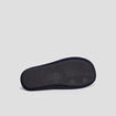 Mules bout rond bleu homme