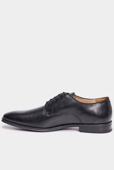 Derbies à lacets noir homme
