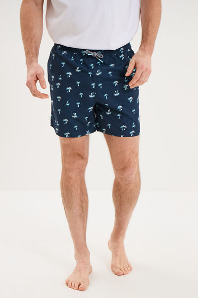 Short de bain bleu marine homme