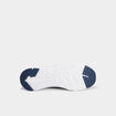 Baskets running à lacets élastiqués bleu femme