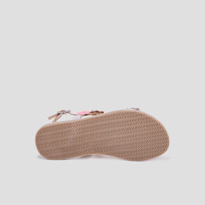 sandales brides fleurs en cuir creeks rose fille Sandales brides fleurs en cuir Creeks rose fille