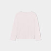 Ensemble pyjama pantalon t-shirt coton rose poudrée fille