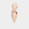 Escarpins slingback talon kitten sable femme