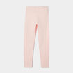 Legging long coton taille &eacute;lastiqu&eacute;e rose clair fille