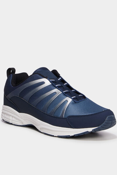 Baskets running bleu homme