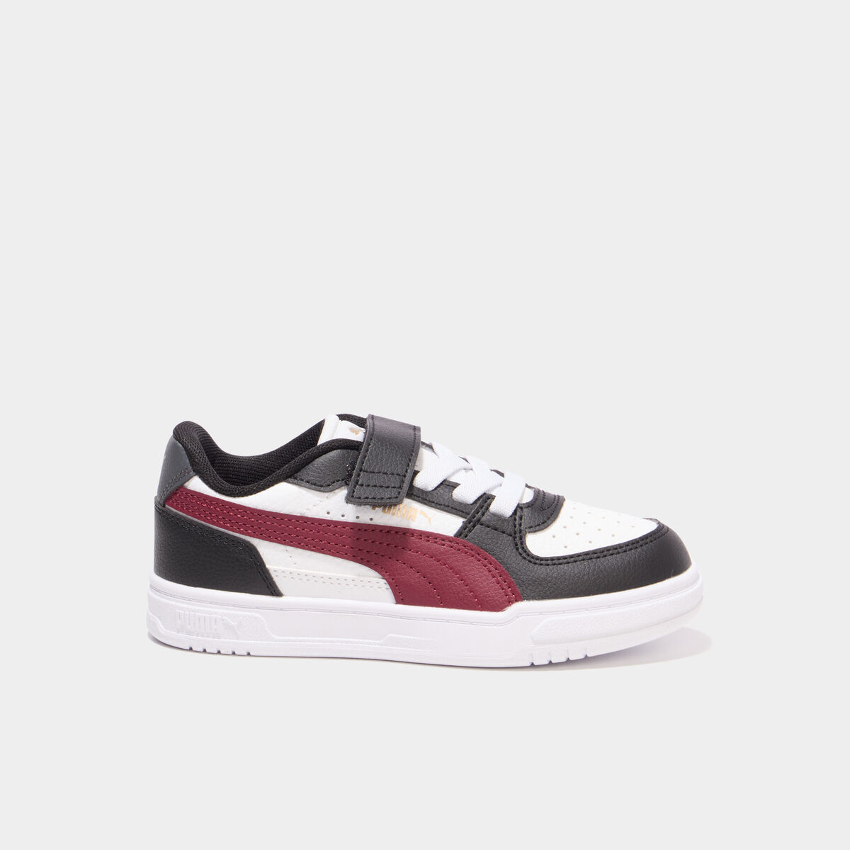 Baskets &agrave; scratchs Caven III Puma bordeaux gar&ccedil;on