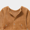 Dors-bien manches longues boutonn&eacute; camel b&eacute;b&eacute;