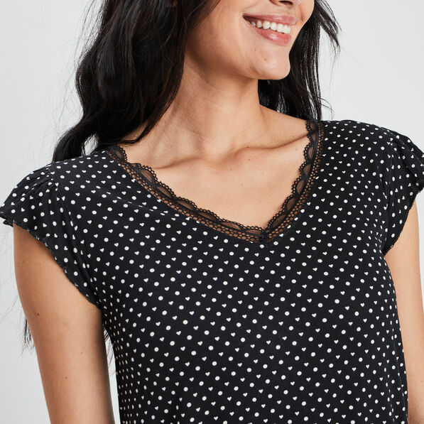 ensemble pyjama 2 pieces noir femme Ensemble pyjama 2 pièces noir femme