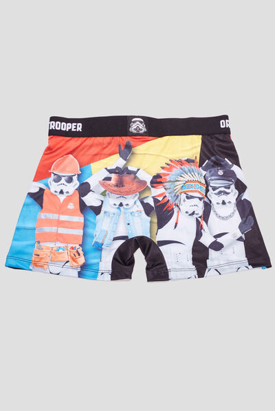 Boxer Freegun Stormtrooper noir homme